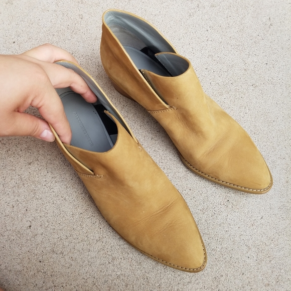 Alexander Wang Leather Pointed Toe Ankle Boots S1 - Picture 5 of 7